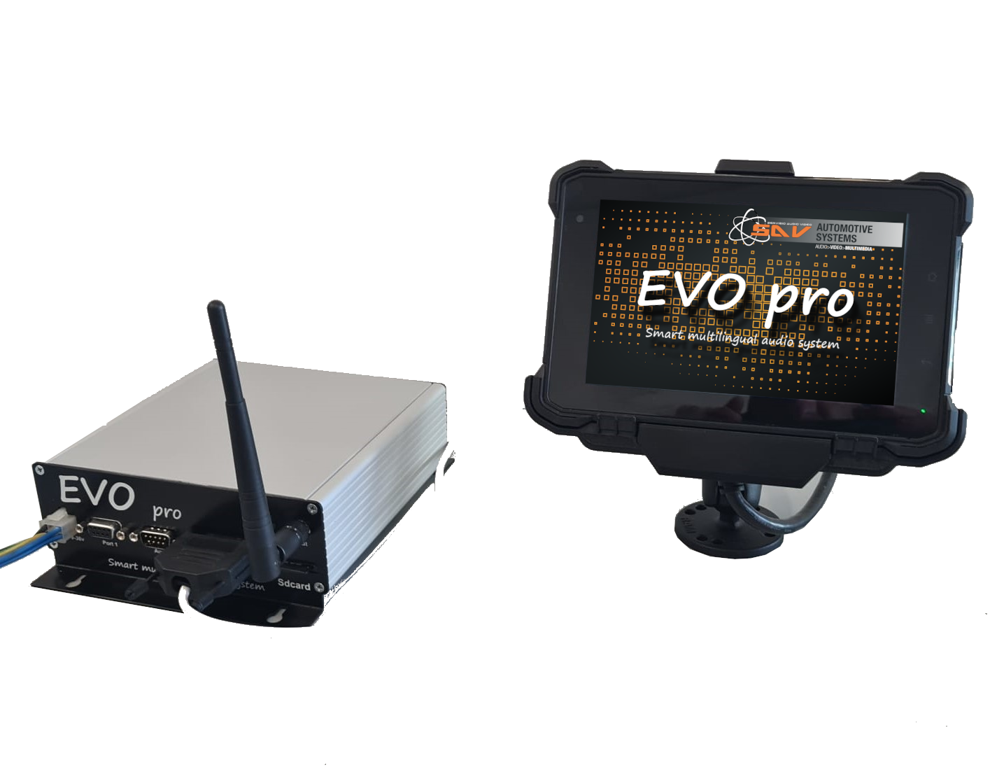  Multilingual audio system - Main unit
